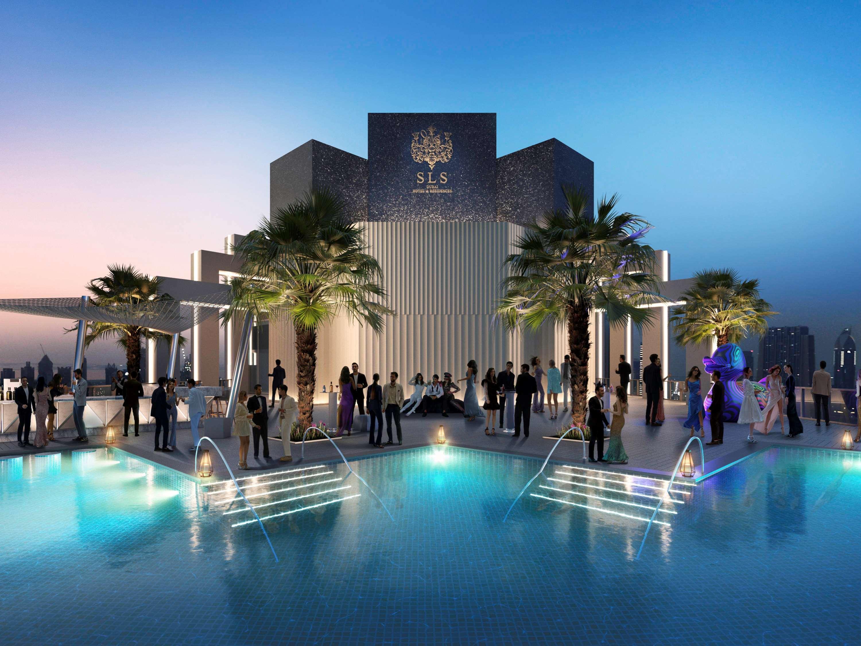 Sls Dubai Hotel & Residences Exterior photo